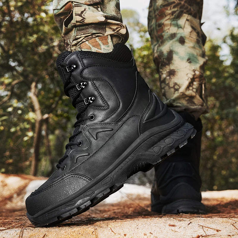 Men's hiking boots outdoor walking casual boots