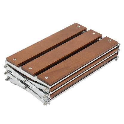 Camping Kitchen Table Picnic Cabinet Folding Cooking Storage Rack Portable