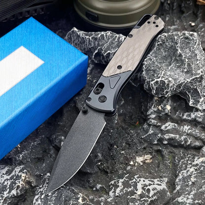 Folding Knife Aluminum Handle D2 Blade Outdoor Hunting Survival Sharp Multi-tool  Men's Gift