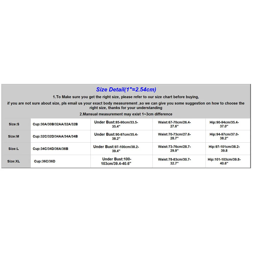 Women Tummy Control Swimsuit Summer Beach Backless  Surf Swimwear