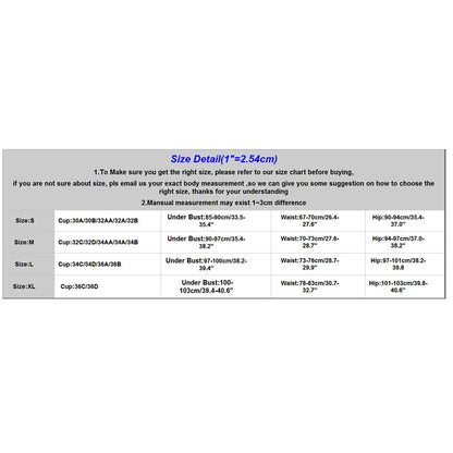 Women Tummy Control Swimsuit Summer Beach Backless  Surf Swimwear