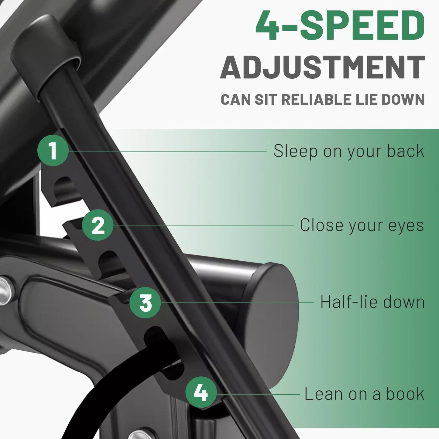 Portable Camping Bed Lightweight Foldable Outdoor Daybed