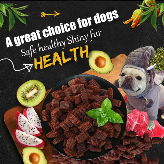 Dog Snacks Beef Particles  Nutritious Delicious Chewy Training Rewards for Adult Dog Puppies