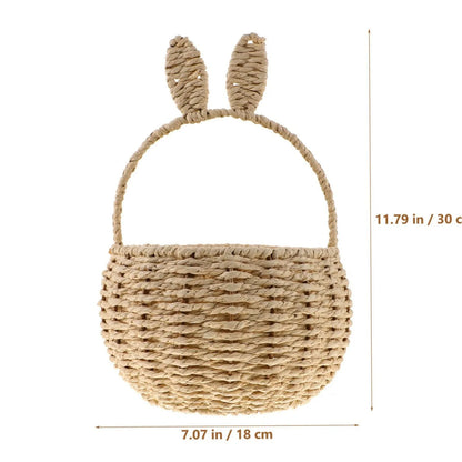 Rattan Woven Basket Handwoven Picnic basket