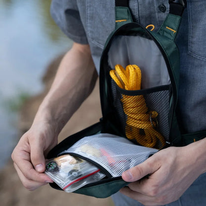 Fly Fishing Gear Bag Chest Bag, Small Soft Surface