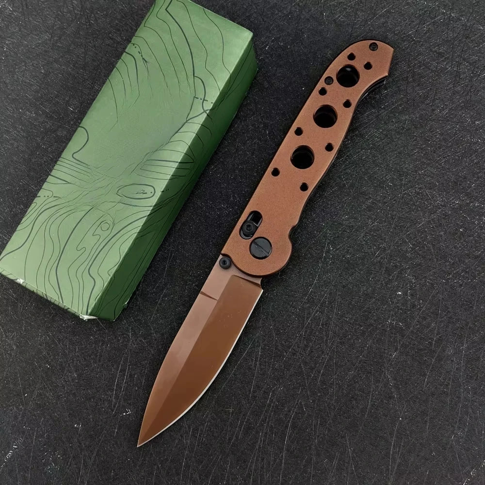 Daily Carry Pocket Knife D2 Steel Blade Nylon Fiber Handle Outdoor Camping Survival Tactics EDC Hunting Knife Men's Gift