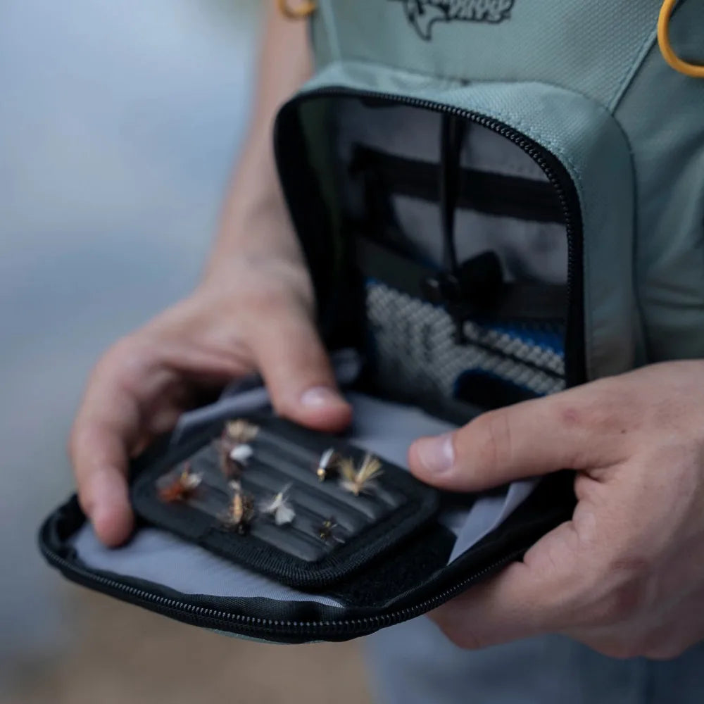 Fly Fishing Gear Bag Chest Bag, Small Soft Surface