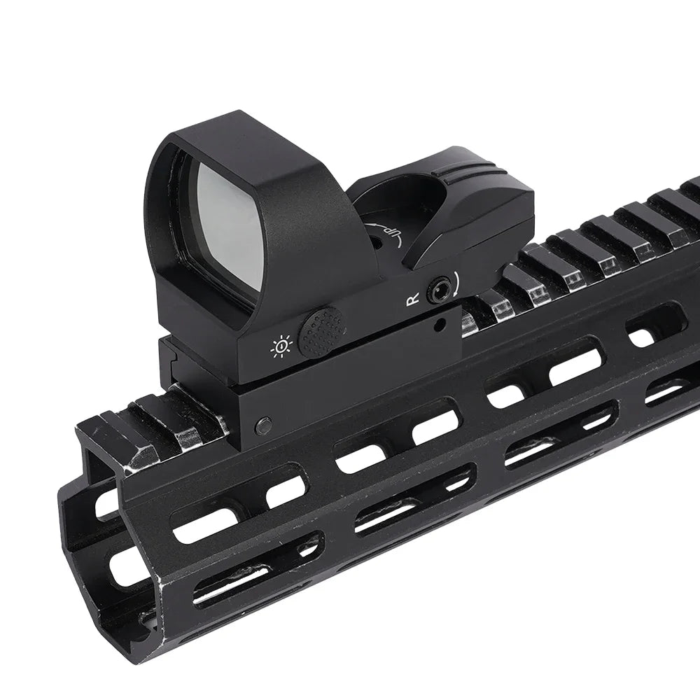 MINI Red Dot Sight Tactical Optics 20mm Rail Compatible Four Points of Change Hunting Riflescope for Glock