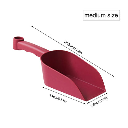 Thickened Plastic Spatula  Cat Litter Spatula Balcony Gardening Shovel Gardening Tool