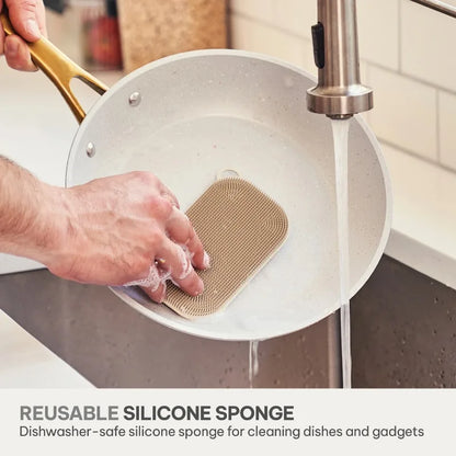 12-Piece Silicone Cooking Utensil Set, Durable and Stylish for Use with Non-Stick Cookware