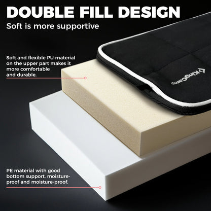 Heated Seat Cushion Seat, 3 Heating Levels, Foldable and Removable, Quick Heating