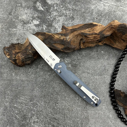 Folding Knife Steel Blade  Hunting Knife Camping Hiking Portable Fruit Knife  Tool