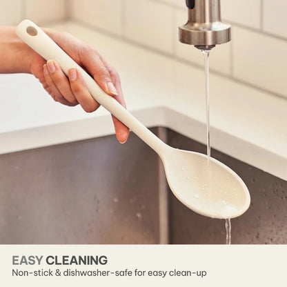 12-Piece Silicone Cooking Utensil Set, Durable and Stylish for Use with Non-Stick Cookware