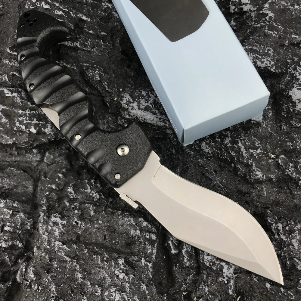 High Quality Folding Knife Blade Survival Hunting Wilderness Combat: Manually Open, Convenient Multi-functional Knife.