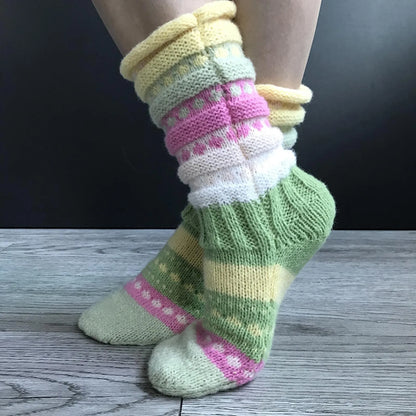 Winter Thread Socks Washable Anti-Freezing Thermal  Suitable for Indoor and Outdoor