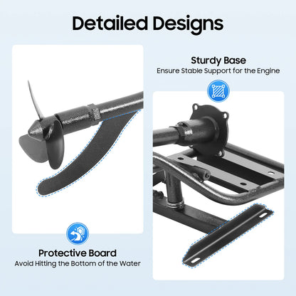 420cc Outboard Motor  9.0kW 3600rpm Four-stroke for Small Boats of 9.84-19.69ft