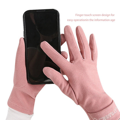 Women's Winter Warm Gloves Touchscreen Texting Thick Thermal Snow Gloves Suitable for Outdoor Work Driving MIAO