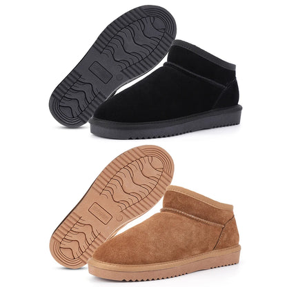 Women Snow Boots Warm Winter Booties Water Resistant Slip On