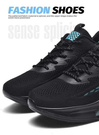 Men's air running shoes, tennis walking shoes, breathable and non slip running shoes