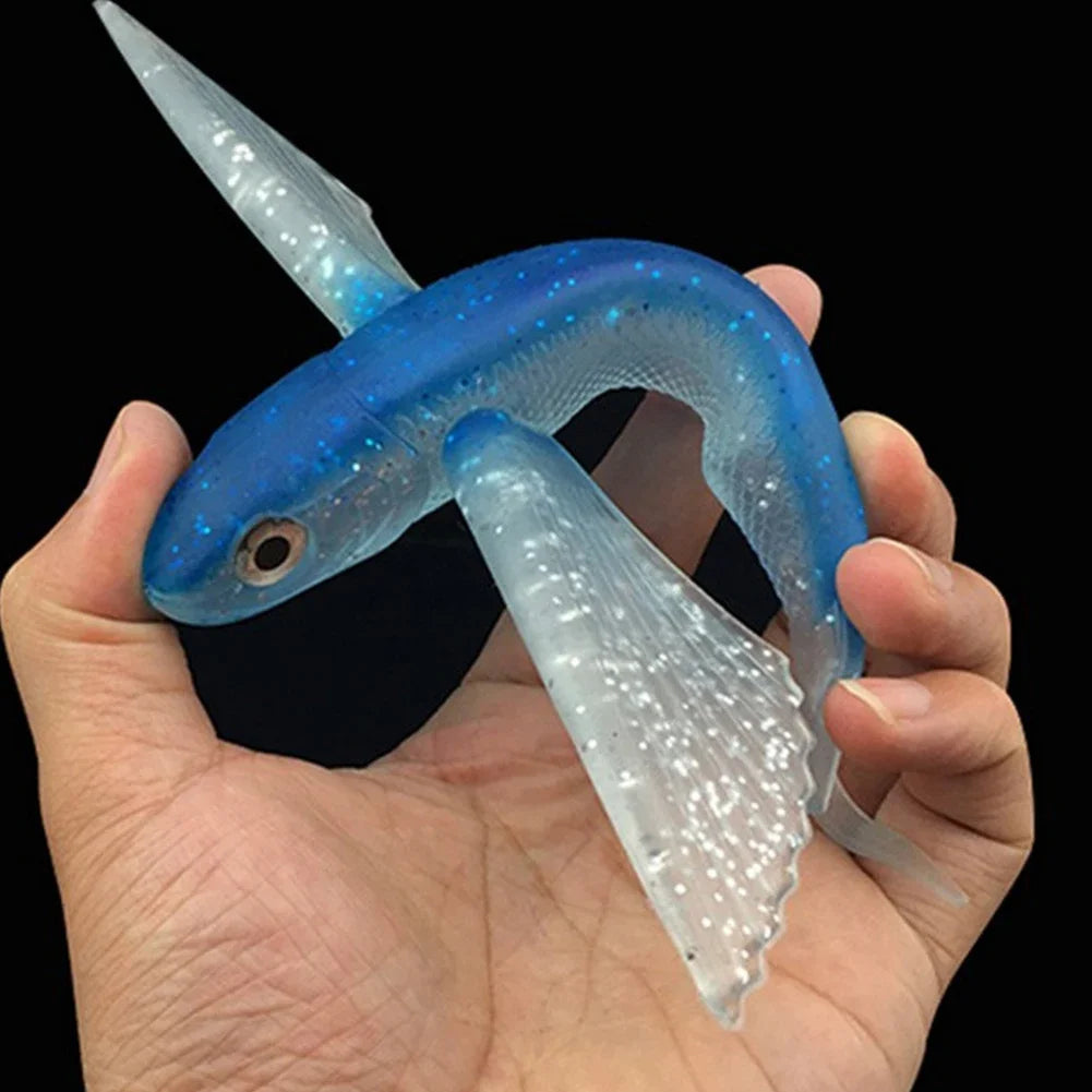 1-10PCS Fishing Lure Bait Soft Bait Tuna Lures Pink Trolling Bird Shaped Teaser For Fishing Tackle