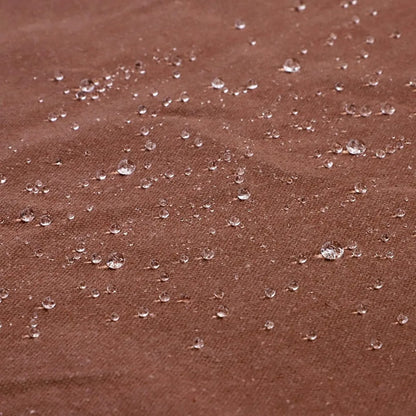 Canvas Tarp Heavy Duty Waterproof UV Resistant, Cloth Tarp