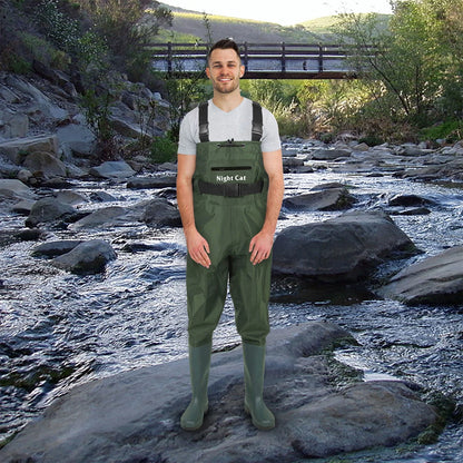 Lightweight Fishing Waders Waterproof Breathable  Fishing Hunting Chest Waders With Boots
