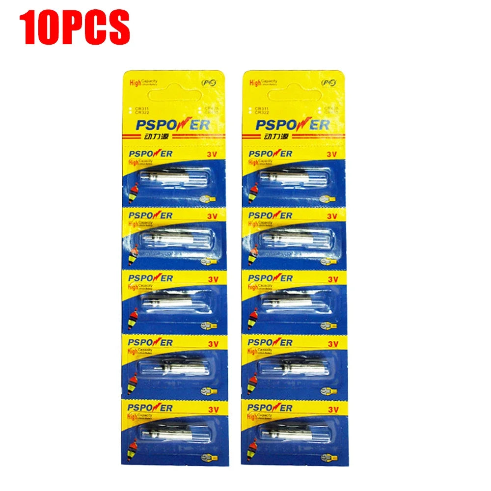 1-20PCS Night Fishing Floats 3.6V Lithium Battery