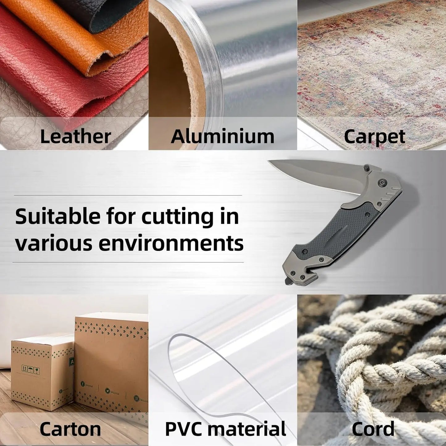 Folding knife with clip,  webbed opening and padded lock, outdoor survival camping hunting fishing knife