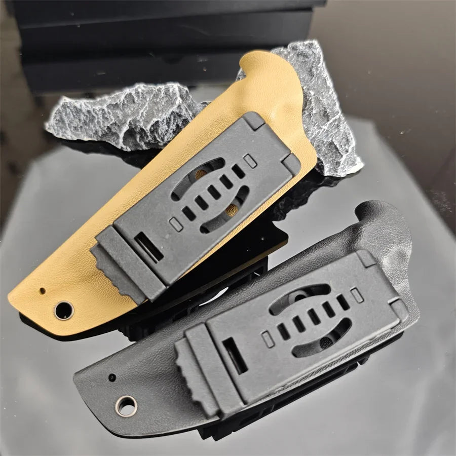 Fixed Blade Knife Steel  Hunting Outdoor Survival with Sheath