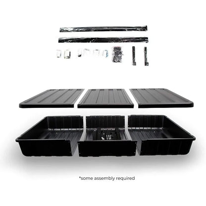 POPULAR Outdoor TV Enclosure, 56-65 inch, Black