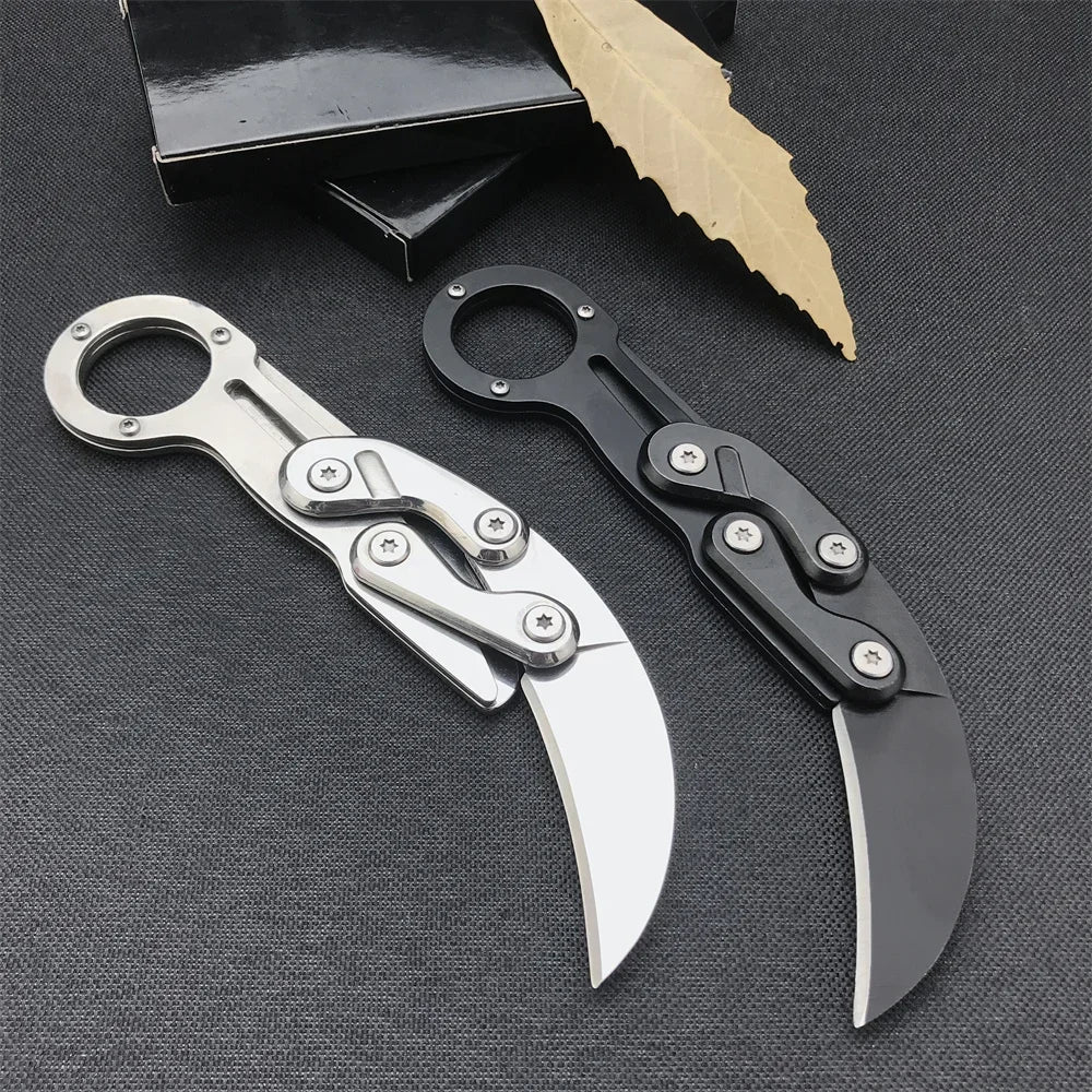 Pocket  Knife All-steel Claw Mechanical Paw Knives  Multi Tool  Camping