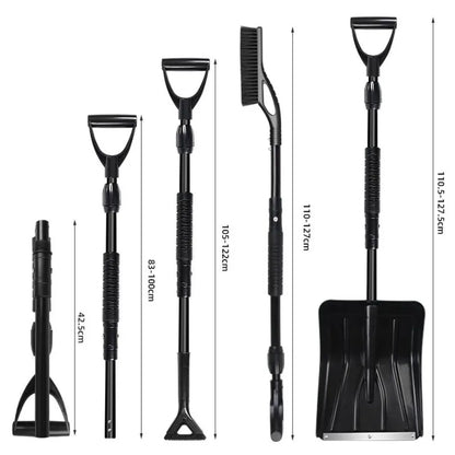 Snow Shovel 2025 New Upgrade Large Capacity Lightweight Aluminum Portable Snow Shovel