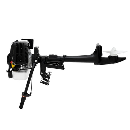 4HP 4-Stroke 52CC Outboard Motor Heavy Duty Fishing Boat Engine Air Cooling